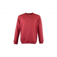 SWEAT SHIRT C/PUNHO COS EM RIBE DELTA BORDEAUX